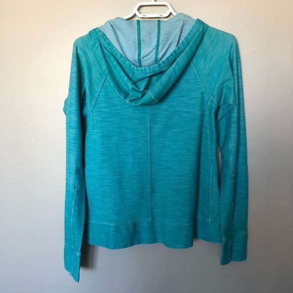 The North Face Teal hoodie Teal Size Medium - Picture 5 of 6